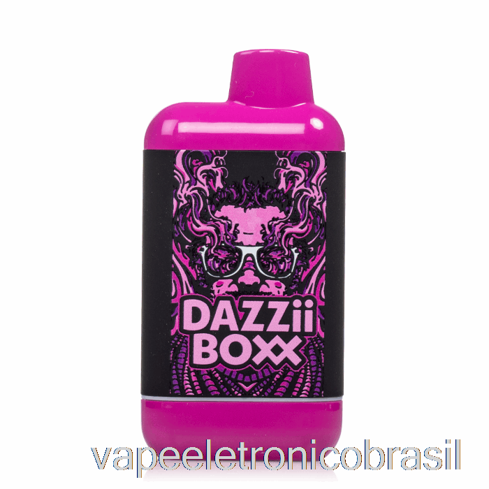 Vape Recarregável Dazzleaf Dazzii Boxx 510 Bateria Roxo Haze